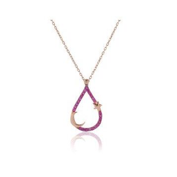 Söğütlü Silver SGTL7984 Ayyıldız Kolye