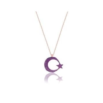 Söğütlü Silver SGTL7984 Ayyıldız Kolye