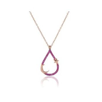 Söğütlü Silver SGTL7984 Ayyıldız Kolye