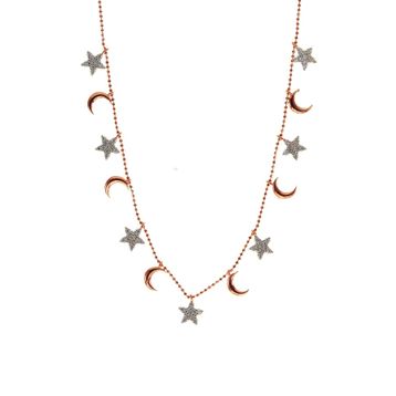 Söğütlü Silver SGTL7984 Ayyıldız Kolye