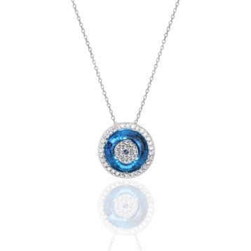 Söğütlü Silver SGTL7991 Nazar Göz Kolye