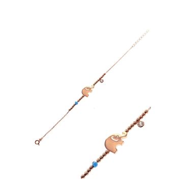 Söğütlü Silver SGTL8135 Dorica Rose Toplu Fil Kadın Bileklik