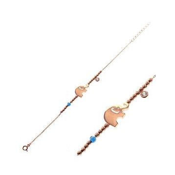 Söğütlü Silver SGTL8135 Dorica Rose Toplu Fil Kadın Bileklik