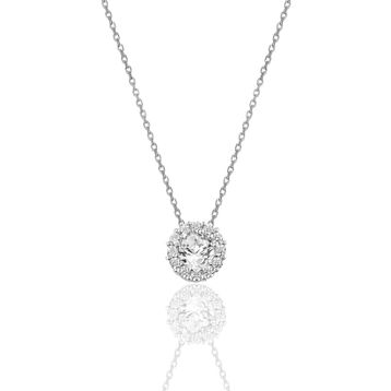 Söğütlü Silver SGTL9516KOLYE Beyaz Kadın Kolye