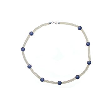 Söğütlü Silver SGTL9819KOLYE Mineli Hasır Modeli Gümüş Kolye