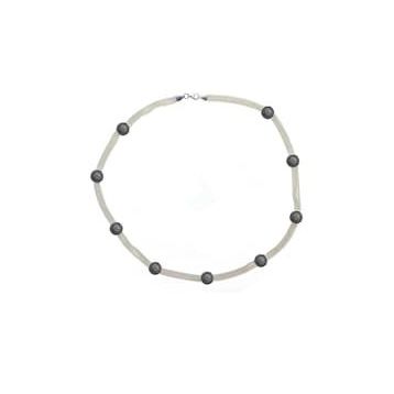 Söğütlü Silver SGTL9819KOLYE Mineli Hasır Modeli Gümüş Kolye
