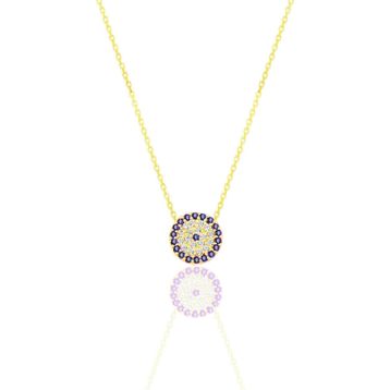 Söğütlü Silver SGTL9874GOLD Gümüş Kolye