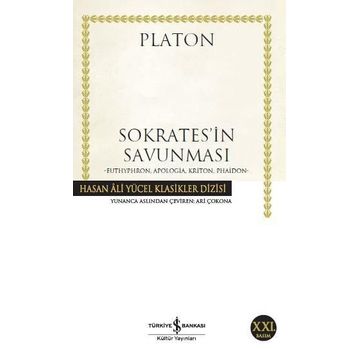 SOKRATES'IN SAVUNMASI - PLATON(EFLATUN) (ISBN:9786053607021)