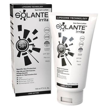 Solante İrrita SPF50+ 150 ml Hassas Ciltlere Özel Güneş Krem Losyon
