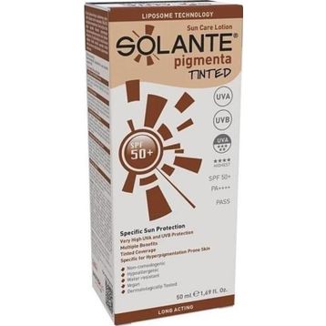 Solante Pigmenta Tinted 50 ml SPF 50+ Losyon