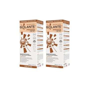 Solante Pigmenta Tinted SPF 50+ 2x150 ml Güneş Losyonu