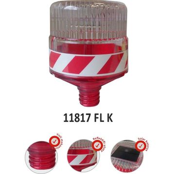 Solar 11817 FL K Ledli Flaşör Lamba