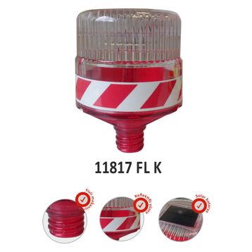 Solar 11817 FL K Ledli Flaşör Lamba