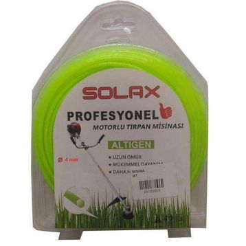 Solax 4 mm 25 m Altıgen Tırpan Misinası