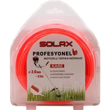 Solax Tırpan Kare Dört köşe 3 mm x 43 m Misina