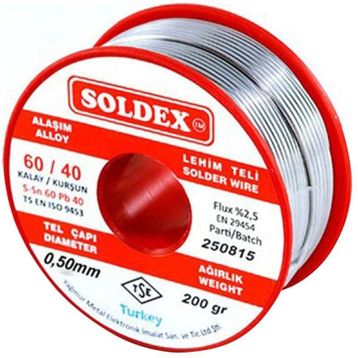 Soldex 0.5 mm 200 gr Lehim Teli