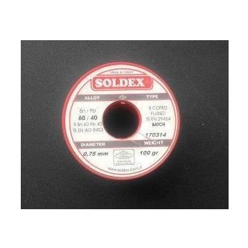 Soldex 0.75 mm 100 gr Lehim Teli
