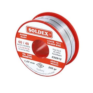 Soldex 1,60 mm 200 gr Lehim Teli