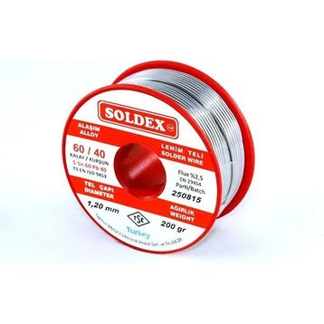 Soldex 60-40 200 gr 0.5 mm Lehim Teli