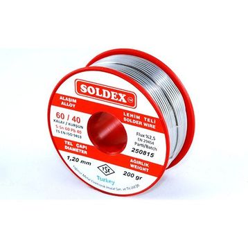 Soldex 60-40 200 gr 1.6 mm Lehim Teli