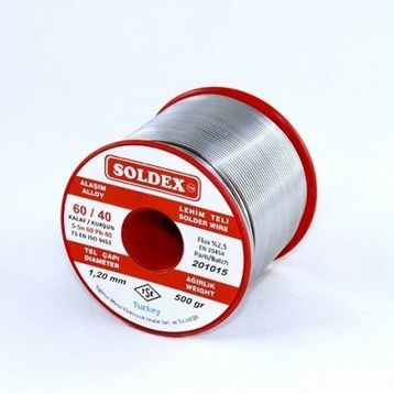 Soldex 60-40 500 gr 1.2 mm Lehim Teli