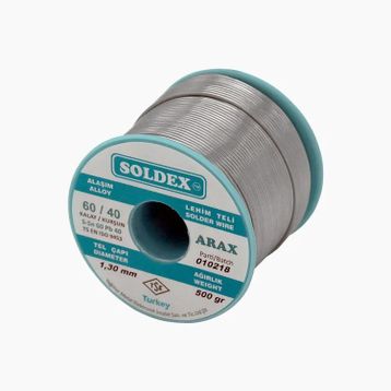 Soldex Arax 60-40 500 gr 1.6 mm Lehim Teli