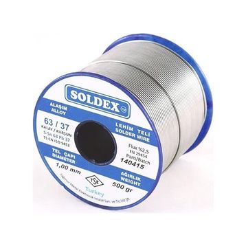 Soldex SN:63-PB:37 200 gr 1.2 mm Lehim Teli
