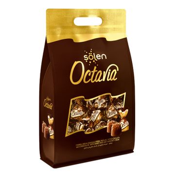 Şölen Octavia Fındıklı Pirinç Patlaklı Sütlü 825 gr Çikolata