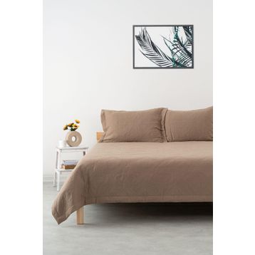 Soley Antilo Vizon Çift Kişilik Premium Yatak Örtüsü Seti