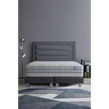 Soley Blue Night 160x200 cm Sert-Yumuşak Çift Kullanım Özellikli Ergonomik Hybrid Yatak