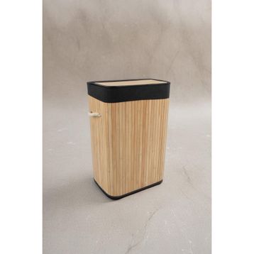 Soley Foldi Bamboo Örme Çamaşır Sepeti