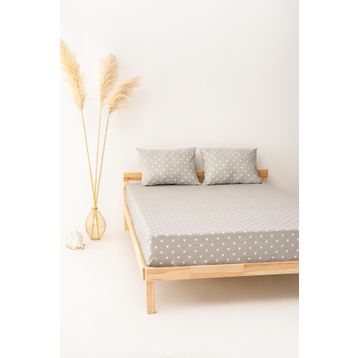Soley Mix & Match Hearts %100 Pamuk Tek Kişilik Çarşaf Seti