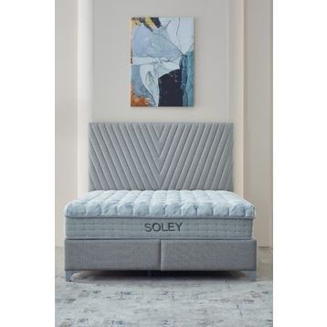 Soley Napoly 150x200 CM Full Ortopedik Paket Yaylı Hipersoft Yatak