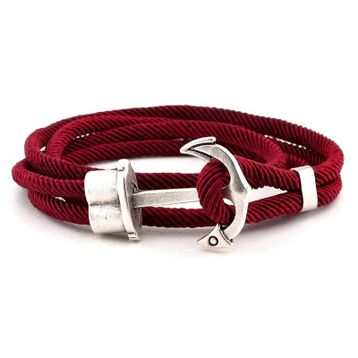 Solfera BT476 Bordo Erkek Bileklik