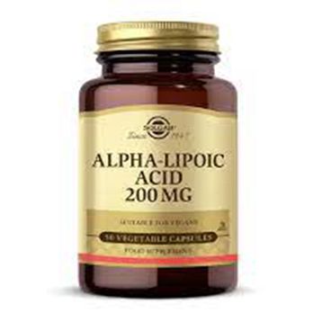 Solgar Alpha Lipoic Acid 200 mg 50 Kapsül