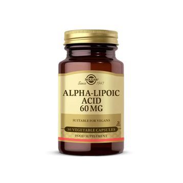 Solgar Alpha Lipoic Acid 60 mg 30 Kapsül