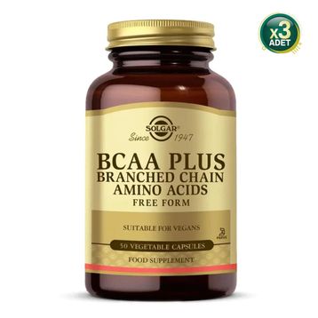 Solgar BCAA Plus 3x50 Kapsül