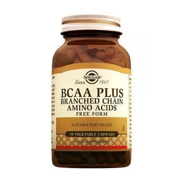 Solgar Bcaa Plus Branched Chain Amino Acids 50 Kapsül