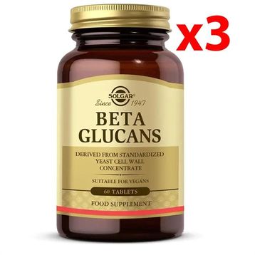 Solgar Beta Glucans 3x60 Tablet
