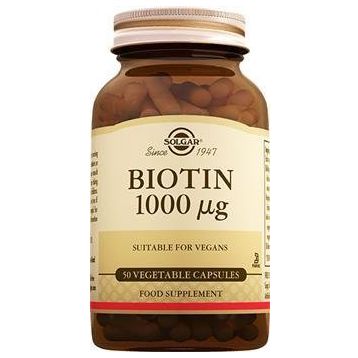 Solgar Biotin 1000 mcg 3x50 Kapsül