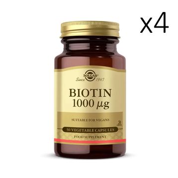 Solgar Biotin 1000 mcg 4x50 Kapsül