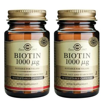 Solgar Biotin 1000 mcg 50 Kapsül