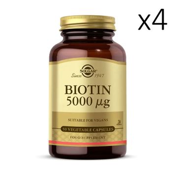 Solgar Biotin 5000 mcg 50 Kapsül