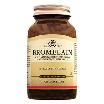 Solgar Bromelain 150 mg İçeren 60 Kapsül