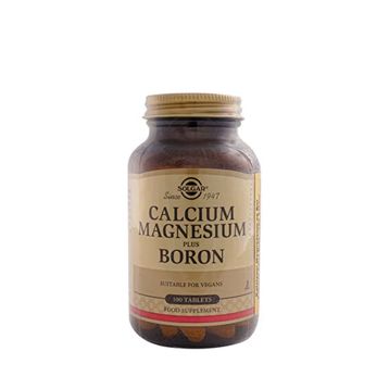 Solgar Calcium Magnesium Plus Boron 100 Tablet