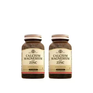 Solgar Calcium Magnesium Plus Zinc 100 Tablet