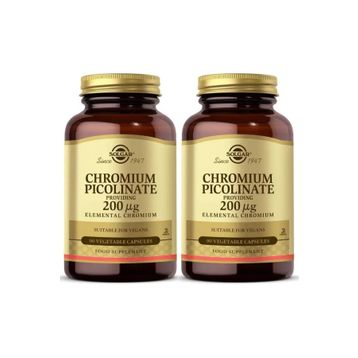 Solgar Chromium Picolinate 200 mcg 2x90 Kapsül