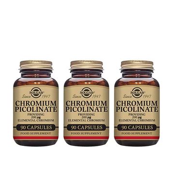 Solgar Chromium Picolinate 200 mcg 90 Kapsül