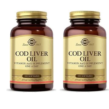 Solgar Cod Liver Oil 100 Kapsül