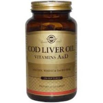 Solgar Cod Liver Oil İçeren 100 Kapsül
